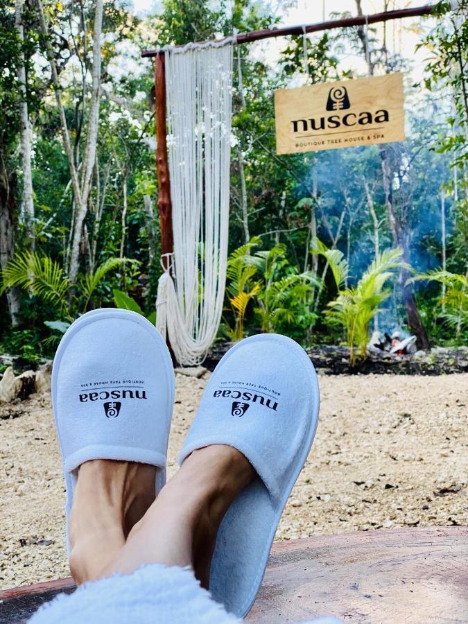 Nuscaa Boutique Tree House & Spa Otel Puerto Morelos Dış mekan fotoğraf